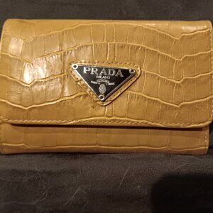 Vintage Prada Crocodile Ladies Wallet